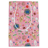 HARRY POTTER™ | Schokoladenfrosch und -muster Mittlere Geschenktüte (Vorderseite)