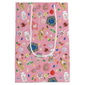 HARRY POTTER™ | Schokoladenfrosch und -muster Mittlere Geschenktüte (Rückseite)