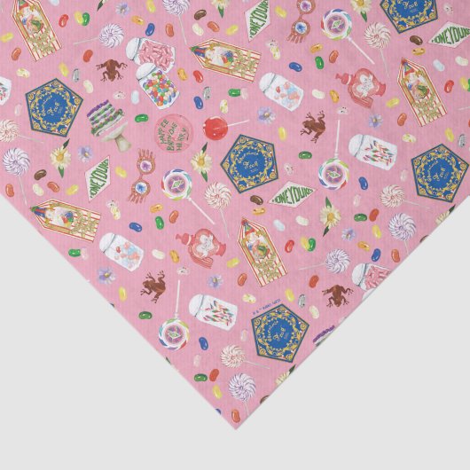 HARRY POTTER™ | Schokoladenfrosch und -muster Seidenpapier (Ausschnitt)