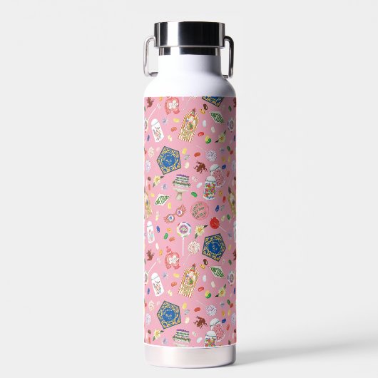 HARRY POTTER™ | Schokoladenfrosch und -muster Trinkflasche (Vorne)