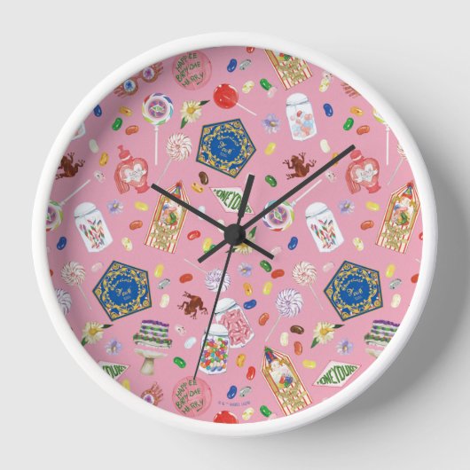 HARRY POTTER™ | Schokoladenfrosch und -muster Uhr (Vorderseite)