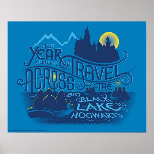 Harry Potter | Schwarzer See bis Hogwarts Poster (Vorne)