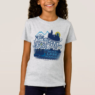Harry Potter schwarzer See zu Hogwarts T-Shirt