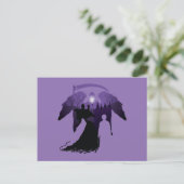 Harry Potter | Silhouette des Todes Postkarte (Stehend Vorderseite)