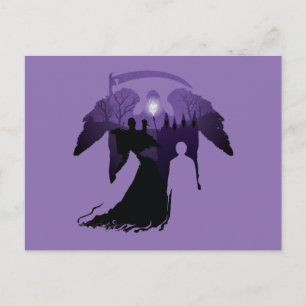 Harry Potter   Silhouette des Todes Postkarte