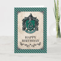 Harry Potter | Slytherin Alles Gute zum Geburtstag