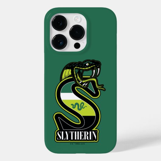 HARRY POTTER™ | SLYTHERIN™ Athletic Badge Case-Mate iPhone Hülle (Rückseite)