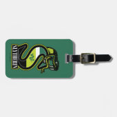 HARRY POTTER™ | SLYTHERIN™ Athletic Badge Gepäckanhänger (Vorderseite horizontal)
