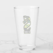 HARRY POTTER™ | SLYTHERIN™ Athletic Badge Glas (Rückseite)