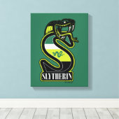 HARRY POTTER™ | SLYTHERIN™ Athletic Badge Leinwanddruck (Insitu (Holzboden))