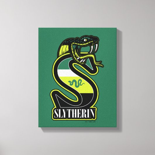 HARRY POTTER™ | SLYTHERIN™ Athletic Badge Leinwanddruck (Vorderseite)