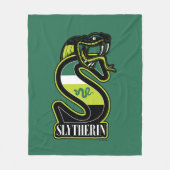 HARRY POTTER™ | SLYTHERIN™ Athletisches Abzeichen Fleecedecke (Vorderseite)