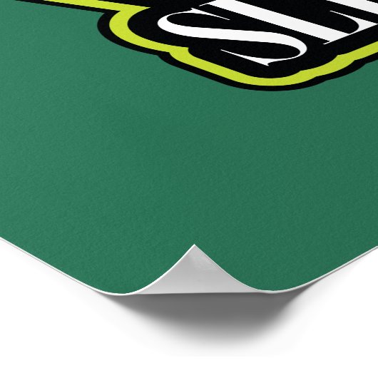 HARRY POTTER™ | SLYTHERIN™ Athletisches Abzeichen Poster (Ecke)