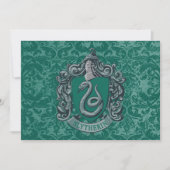 Harry Potter | Slytherin Crest Green Karte (Vorderseite)