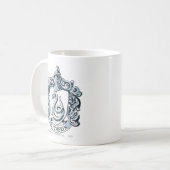 Harry Potter | Slytherin Crest - Ice Blue Kaffeetasse (Vorderseite Links)