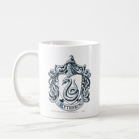Harry Potter | Slytherin Crest - Ice Blue Kaffeetasse (Links)