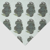 Harry Potter | Slytherin Crest Seidenpapier (Ausschnitt)