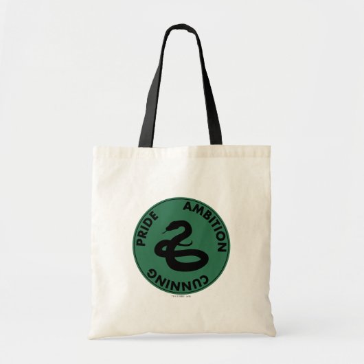 Harry Potter | SLYTHERIN™ Haus-Merkmale Grafik Tragetasche (Vorne)