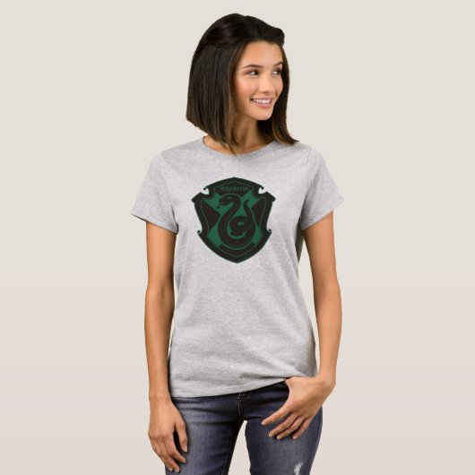 Harry Potter | Slytherin House Pride Crest T-Shirt (Vorne ganz)