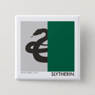Harry Potter   Slytherin House Pride Graphic Button