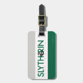 Harry Potter | Slytherin House Pride Logo Gepäckanhänger (Vorderseite vertikal)