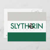 Harry Potter | Slytherin House Pride Logo Postkarte (Vorne/Hinten)