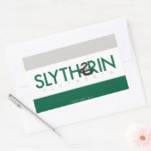 Harry Potter | Slytherin House Pride Logo Rechteckiger Aufkleber (Umschlag)