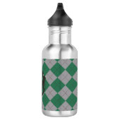 Harry Potter | Slytherin House Pride Wappen Edelstahlflasche (Rechts)