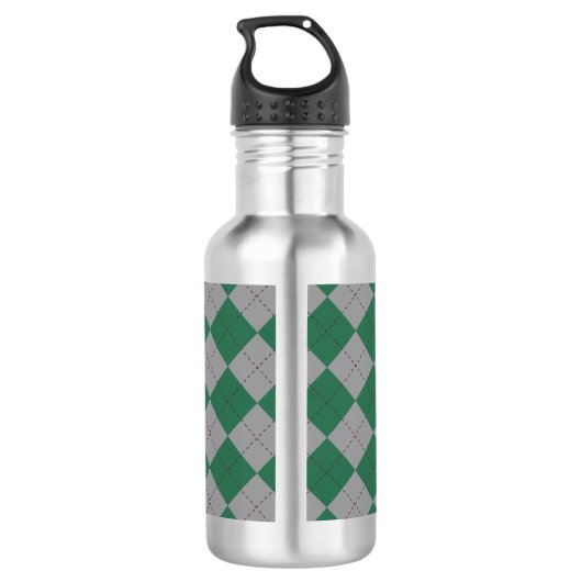 Harry Potter | Slytherin House Pride Wappen Edelstahlflasche (Rückseite)