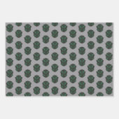 Harry Potter | Slytherin House Pride Wappen Geschenkpapier Set (Vorderseite 2)