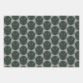 Harry Potter | Slytherin House Pride Wappen Geschenkpapier Set (Vorderseite 3)