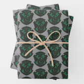 Harry Potter | Slytherin House Pride Wappen Geschenkpapier Set (Beispiel)