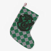Harry Potter | Slytherin House Pride Wappen Kleiner Weihnachtsstrumpf (Vorderansicht (hängend))