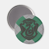 Harry Potter | Slytherin House Pride Wappen Magnet (Vorderseite/Rückseite)