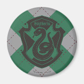 Harry Potter | Slytherin House Pride Wappen Magnet (Vorne)