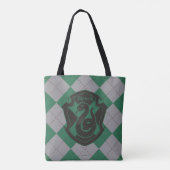 Harry Potter | Slytherin House Pride Wappen Tasche (Rückseite)