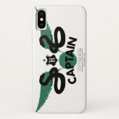 Harry Potter | SLYTHERIN™ House Quidditch Captain Case-Mate iPhone Hülle (Rückseite)