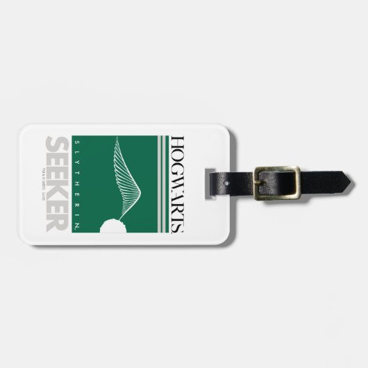 Harry Potter | SLYTHERIN™ House Quidditch Search Gepäckanhänger (Vorderseite horizontal)