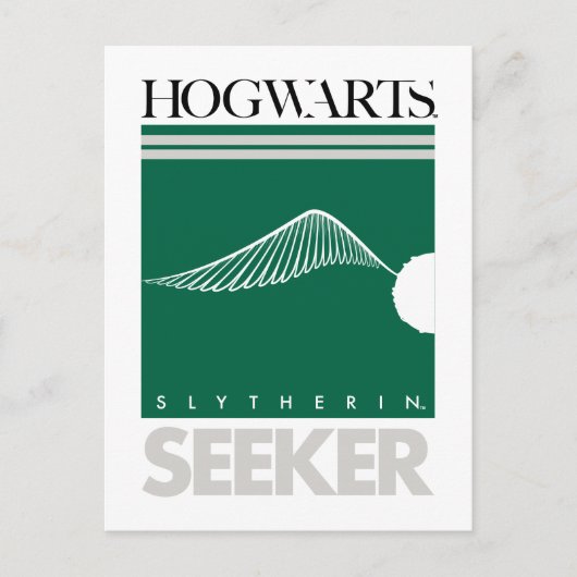 Harry Potter | SLYTHERIN™ House Quidditch Search Postkarte (Vorderseite)