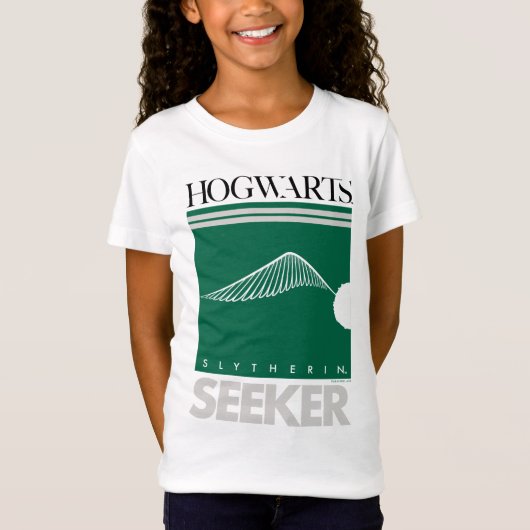 Harry Potter | SLYTHERIN™ House Quidditch Search T-Shirt (Vorderseite)