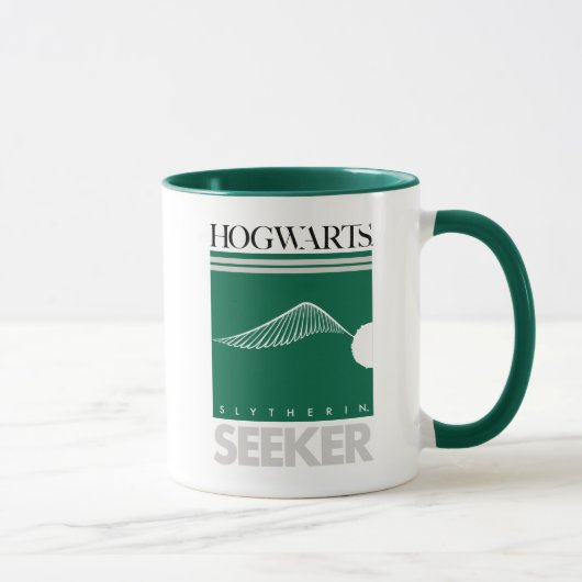 Harry Potter | SLYTHERIN™ House Quidditch Search Tasse (Rechts)