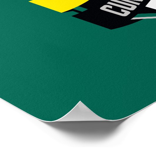 Harry Potter | SLYTHERIN™ House Tracks Sigil Poster (Ecke)