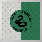 Harry Potter | SLYTHERIN™ House Traits Graphic Poster (Vorne)