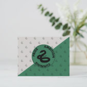 Harry Potter | SLYTHERIN™ House Traits Graphic Postkarte (Stehend Vorderseite)