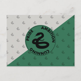 Harry Potter | SLYTHERIN™ House Traits Graphic Postkarte