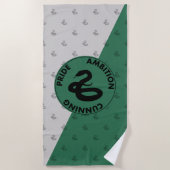 Harry Potter | SLYTHERIN™ House Traits Graphic Strandtuch (Vorderseite)