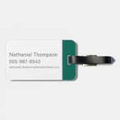 Harry Potter | SLYTHERIN™ House Traits Sigil Gepäckanhänger (Rückseite horizontal)