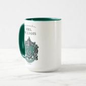 Harry Potter | Slytherin-Lehrer Personalisiert Tasse (Vorderseite Links)