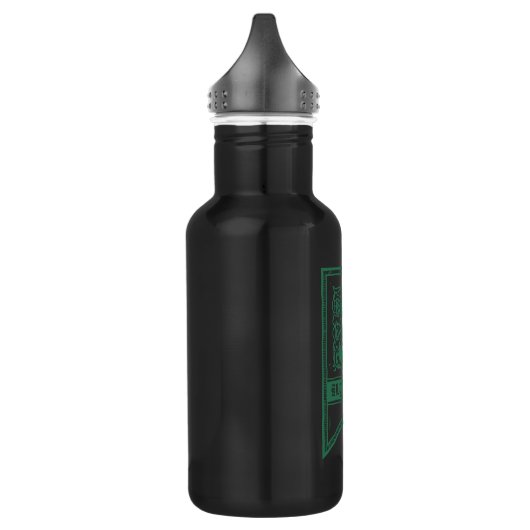 Harry Potter | Slytherin Monogram Banner Edelstahlflasche (Links)