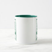 Harry Potter | Slytherin-Monogrammfahne Tasse (Zentrum)